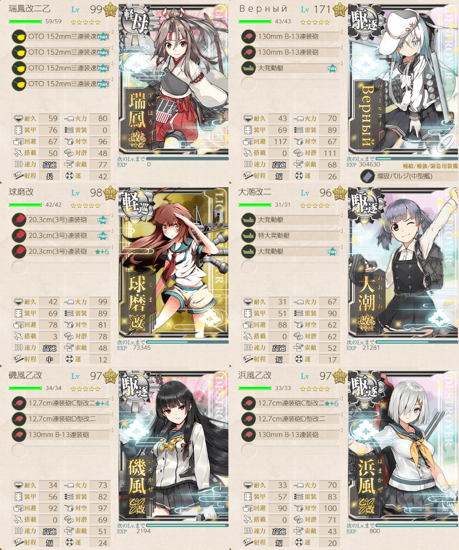 Monthly遠征まとめ 佐世保司令官の執務室